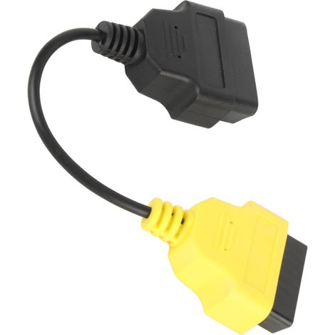 OBD2-Anschluss-Diagnoseadapter für Fiat-Scanner, Ersatzwerkzeug für elektronische Sender, Testanschlussstecker, Fahrzeug-Scankabel. (1/5)