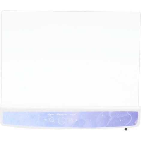 Lampe de lecture LED plate à motifs d'étoiles autocollante, veilleuse étudiante pour nuit dortoir campus, modèle 3 (1/5)
