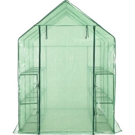 vidaXL Serra Accessibile 12 Livelli in Acciaio 143x214x196 cm