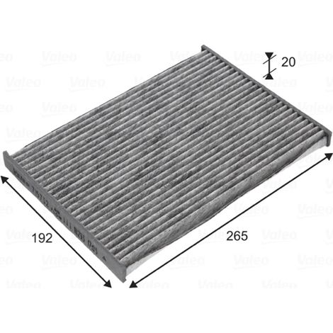 Filtre, air de l'habitacle Valeo 715732 NISSAN 27277JD10A