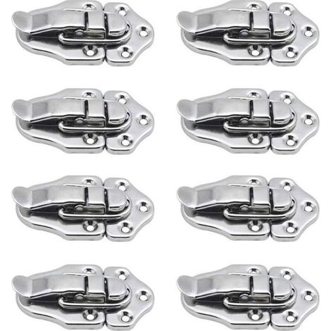Fermoir à bascule pour coffret - Argent (1/4)