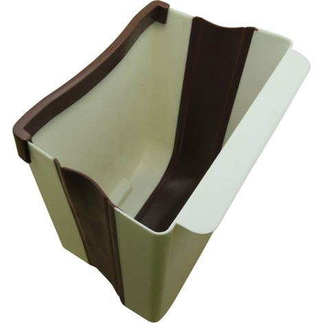 Folding Kitchen Cupboard Waste Bin (Caravan Collapsible Cabinet Door Trash) (1/5)