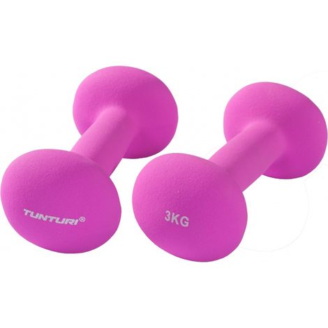 Tunturi 14TUSCL377 Hantel Kurzhantel mit festem Gewicht 3 kg 2 Stück(e)