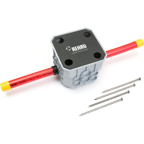REHAU Boîte de raccordement BKT avec raccord 20 x 2,0 mm, 12317811001