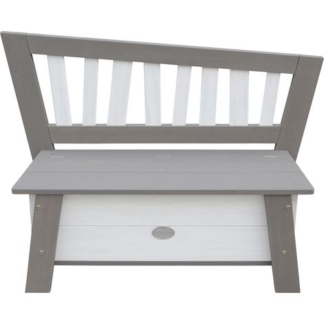 Axi Corky Banc De Rangement En Gris & Blanc Banc Enfant (1/5)