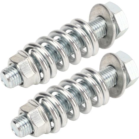 Auspufffederbolzen-Mutter M10x1,25, fester Sitz, Geräuschdämpfung, Krümmerschrauben-Set für Auspuffrohrreparatur (1/5)