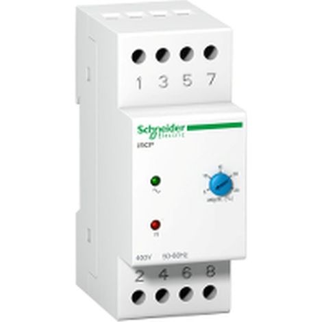 RCP ACTI 9 8A 400V AC-Steuerrelais mit Asymmetrieausgleich und DIN-Schienenmontage