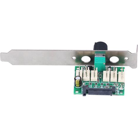 Contrôleur de vitesse de ventilateur d'interface d'alimentation SATA pour socket 2510, déflecteur de boîtier d'ordinateur FCD012P008 (1/5)