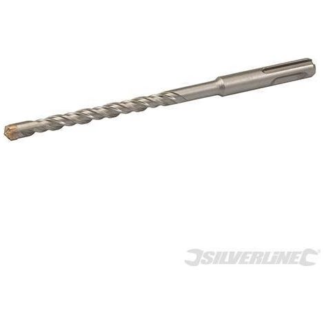 Punte da trapano per cemento e materiali muratura  testa a croce SDS Plus Silverline-7 x 160 mm