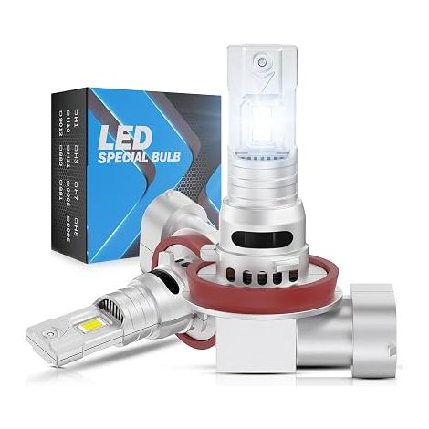 Ampoule H11 LED Voiture, 30000LM H8 H9 Lampes, H11 6500K, Design Phare de, Remplacement pour Halogènes, Ampoules (1/5)
