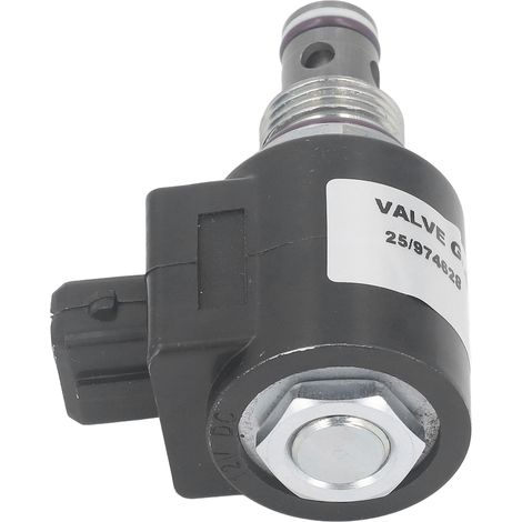 L'électrovanne 12V 25/974628 6401312 convient aux JCB 3CX, 4CX, 4C, 4C444, 3CX444, 4DX et 3CX4M. (1/5)