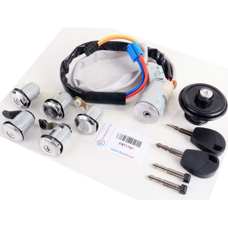 INTERRUTTORE DI ACCENSIONE CON SET DI INSERTI CITROEN BERLINGO PEUGEOT PARTNER I II 4162CF (1/5)