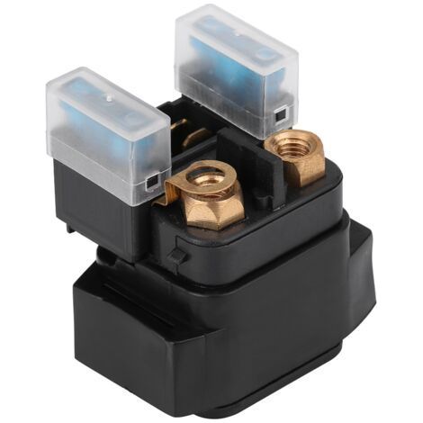 Relé de arranque de cobre negro y plástico, solenoide de repuesto para quad Yamaha 350/400/450 (1/5)
