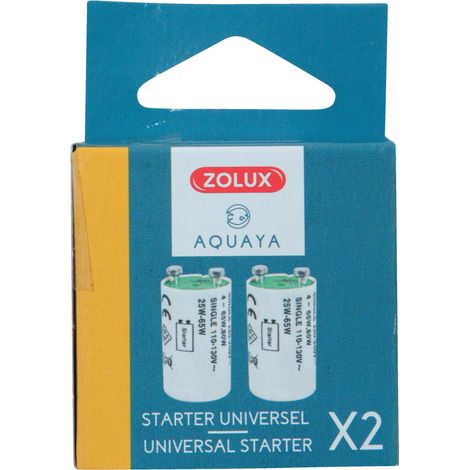 STARTER FS11 4-65W X 2 pour Néon d'aquarium - zolux (1/5)
