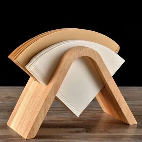 Porte-filtres à café, pour ranger les filtres en papier sur un plan de travail, dans la cuisine ou dans un café.-AquaForge (1/5)