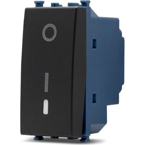 INTERRUTTORE BIPOLARE SUN-T5 902N NERO