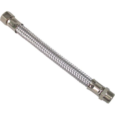 Flessibile inox m3/8 - f3/8 - m 3/8 f 3/8 cm.35