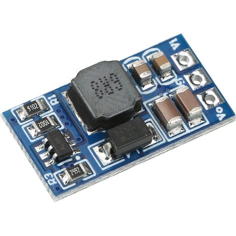 Convertisseur élévateur 2 V CC-CC pour moteurs LED, 7 W 2,6-5,5 V vers 5 V/6 V/9 V/12 V ND0412SA (version 6 V sans broches) (1/5)