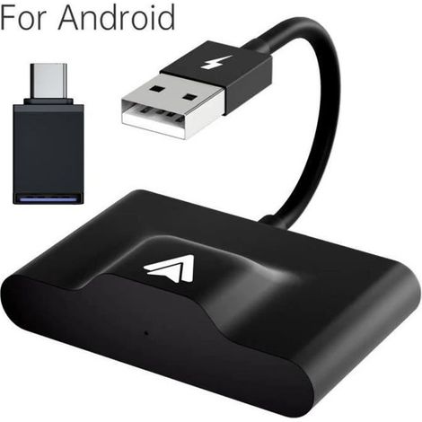 Pour Android - Dongle Carplay sans fil pour Android, Adaptateur Auto sans fil pour Android, CarPlay pour original voiture (1/4)