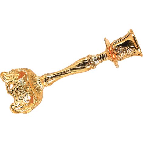 Candelabro de pilar, candelabro decorativo, candelabros para fiestas, dorado