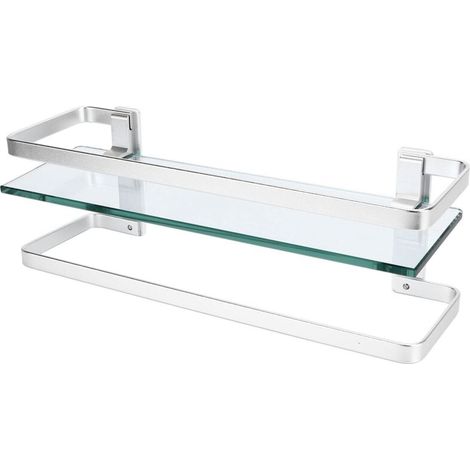 Estantería de baño, organizador de baño duradero para montaje en pared con gran capacidad de carga para cocina, baño y dormitorio. (1/5)