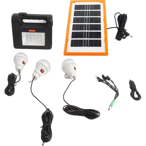 Ortviai Générateur Solaire Portable 18000 mAh avec Panneau Solaire Intégré – Alimentation Externe pour Camping, Extérieur et Secours (1/5)