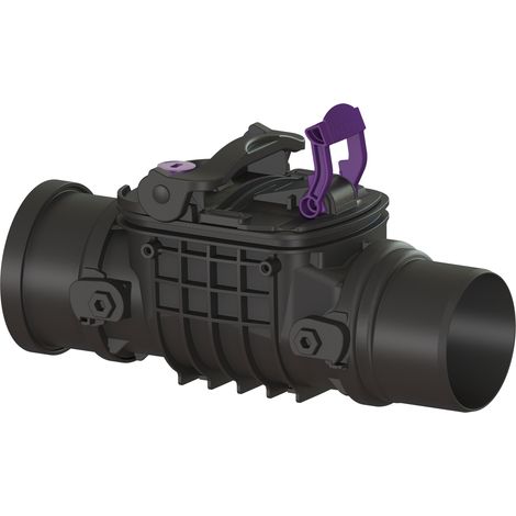 Valvola antiriflusso KESSEL Staufix - DN 100, a vista, Tipo 2, 730100