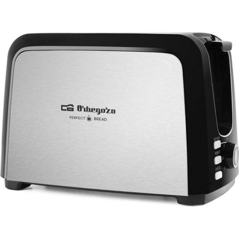 Orbegozo TO 3060 Toaster schwarz Edelstahl