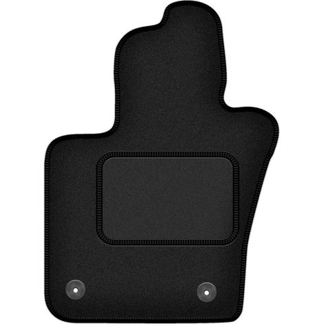 Tapis de sol conducteur en velours pour : Alfa Romeo Tonale 965 SUV (2022-) noir (1/5)