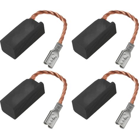 Lot de 2 Paires de Balais de Charbon pour Meuleuse D'angle 15 X 7 X 6,3 Mm Compatible avec Flex LE1503VR LBR1506VR L1506VR Et L1501VR (1/5)