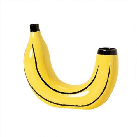 Vase Banane Simple pour Composition Florale Déco Salon Salle à Manger (1/5)