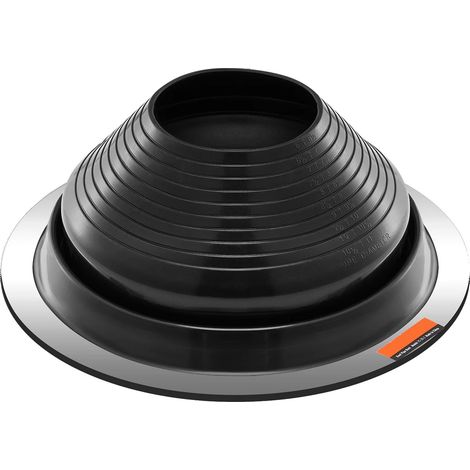 Kit de solins de tuyau de toit, EPDM flexible, résistant à la température, 2pcs 11in (1/2)