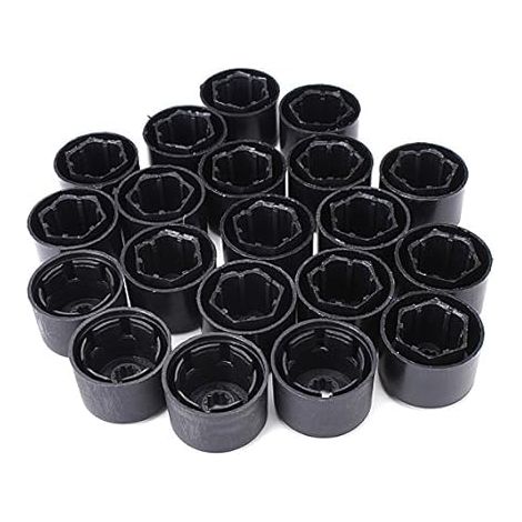 20 Radmuttern-Abdeckkappen 17 mm, kompatibel mit VW Golf Mk4, Passat, Audi Beetle (1/5)