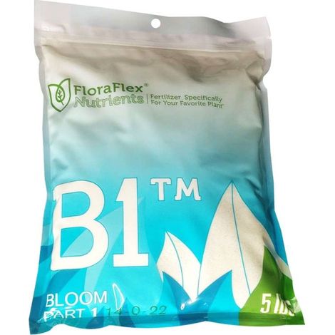 Floraflex - Engrais en poudre B1 floraison 5LB - 2,27L (1/2)