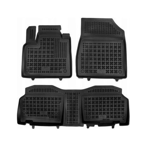 Gummifußmatten für MERCEDES Citan W420 (2022+) / NISSAN Townstar (2022+) / RENAULT Kangoo III (2021+) – Typ „Lege“