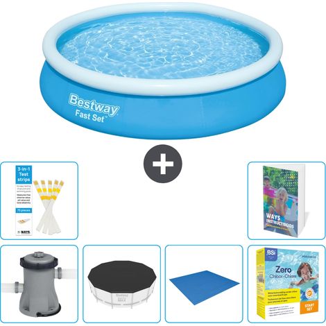 Bestway Piscina Bestway Fast Set Rotonda - 366x76 cm - 7-pezzi  S198