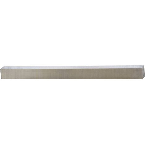 Barreau, DIN 4964, forme B, carré, h x h : 6 x 6 mm, Long. totale 100 mm (1/4)