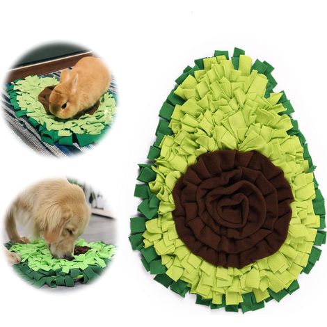 Dog Sniffing Mat - Dog Sniffing Mat Dog Training Pads for Dogs, Slow Food Pads for Dogs Sniffer Pads for Pets (1 Piece, Grey) (1/5)