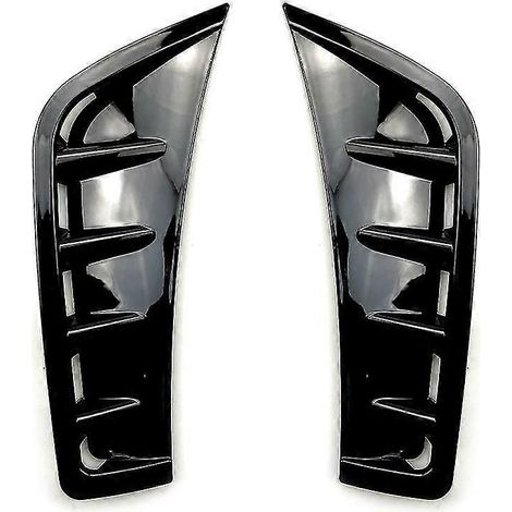 Spoiler de pare-chocs avant ABS noir brillant, aileron latéral décoratif pour Mercedes-Benz Classe GLC (GLC260, GLC300) (1/5)