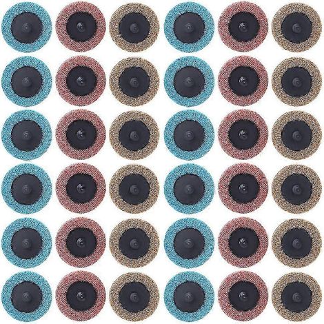 Kit de disques abrasifs en nylon spiralé poli, compatible avec les outils de travail des métaux. WHBYV (1/4)