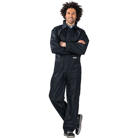 Planam Outdoor Aqua Regenoverall marine M (1/5)