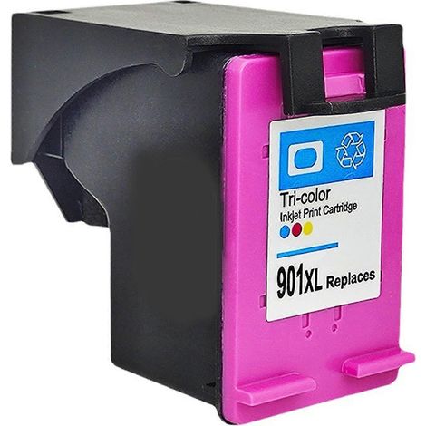 Cartouche 901XL remanufacturée pour cartouche d'encre HP901 pour Officejet 4500 J4500