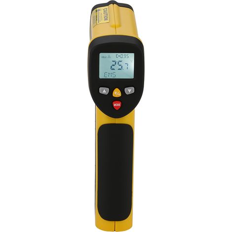 Tragbares digitales industrielles Infrarot-Thermometer mit IR-Laser zur Temperaturmessung (1/5)