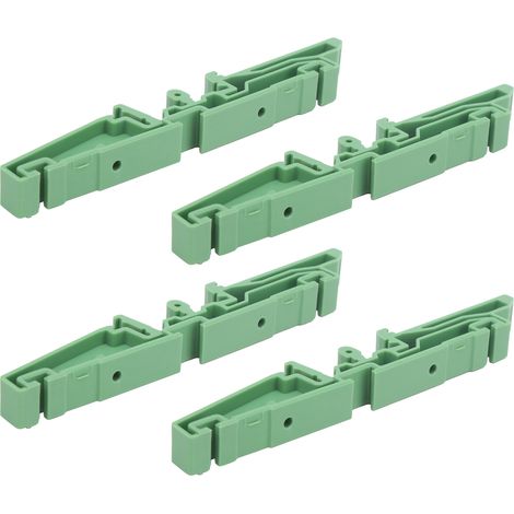 2er-Set Leiterplatten-Montagehalterung für DIN-Schienenmontage, Adapterschrauben, Komponenten KPRH‐185 (1/5)