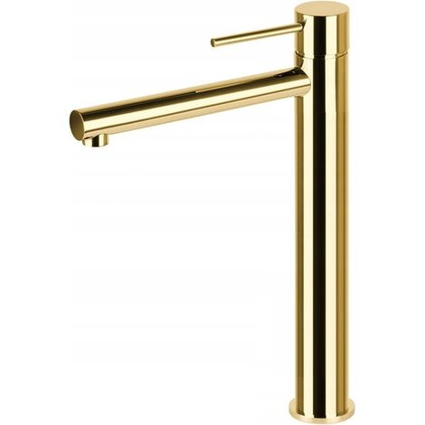 Waschtischarmatur Messing gold 31,5 cm (1/5)