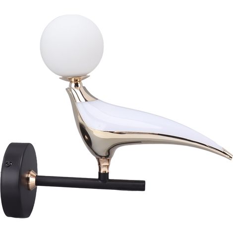 Bird Wall Lamp Fixture G9 Base Simple Elegant Stylish Wall Mounted Bird Shape Lampshade 110‑240V