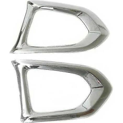 Zubehör für Nissan Patrol Y62 2012–2019: Abdeckung für Nebelscheinwerfer vorne und hinten, Rahmenleiste aus ABS-Chrom, Außendekoration – vorne (1/4)