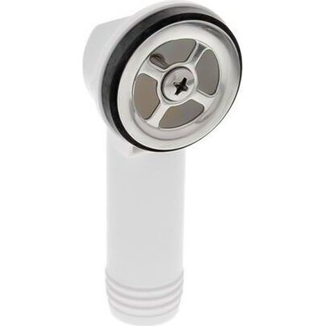 Tuyaux de trop-plein pour lavabo, tête de trop-plein pour lavabo de cuisine - Joint de conversion rond - 125351 (1/5)
