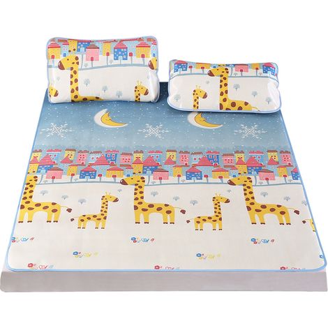 Tapis De Refroidissement - En Polyester - Pour Lit Queen - Avec Taie D'Oreiller - Pliable Et Léger (1/5)