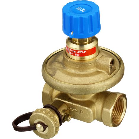 Danfoss Strangdifferenzdruckregler ASV-P ASV-P 20, Rp 3/4", Sollwert 0,1 bar (1/4)
